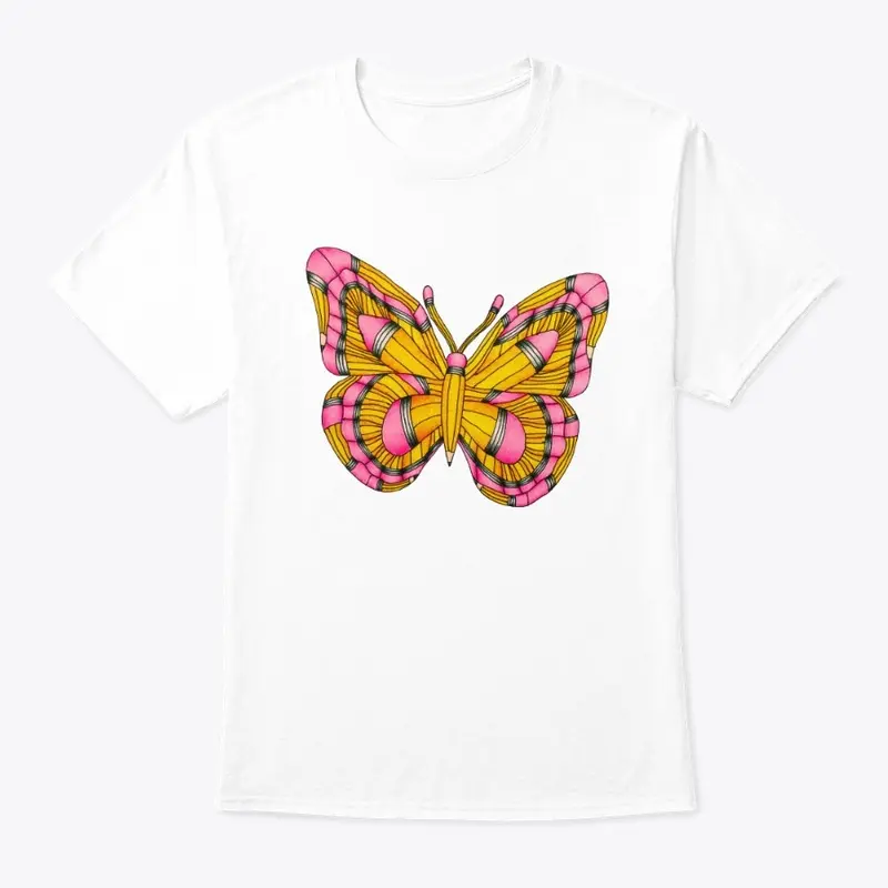 Pencil Butterfly