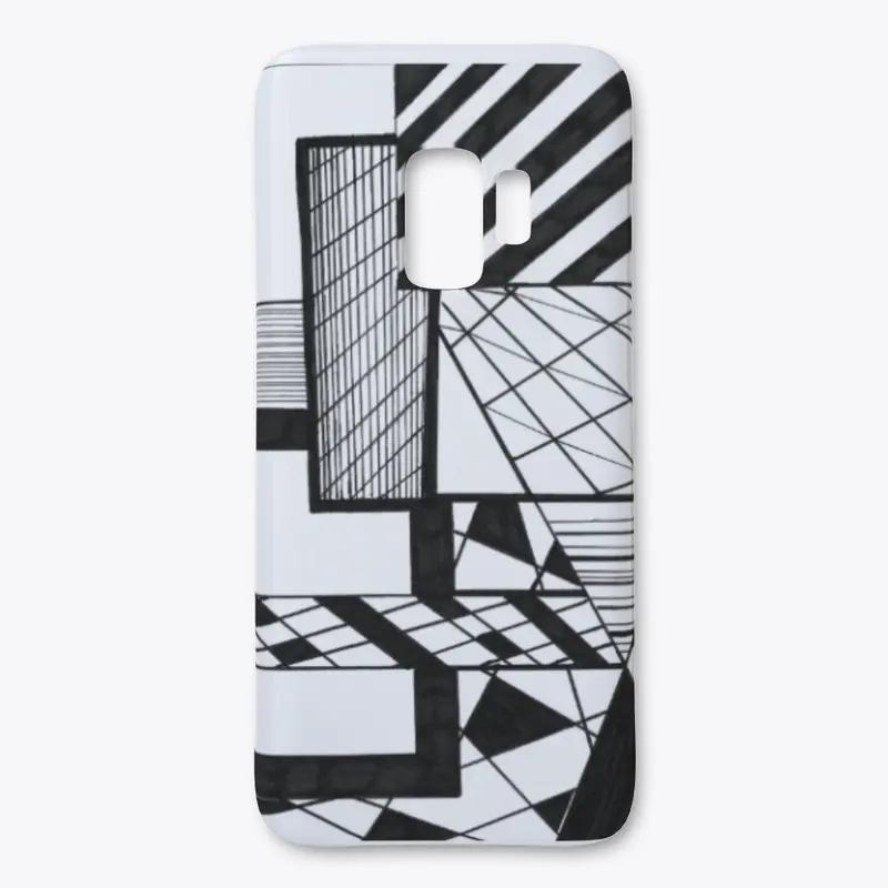 Monochromatic Abstract Design