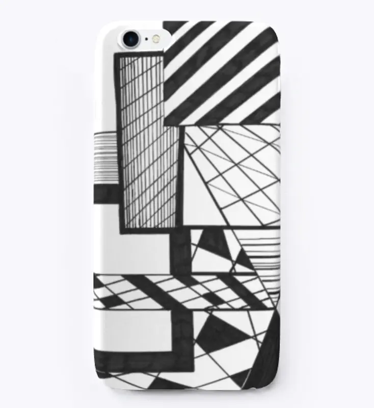 Monochromatic Abstract Design